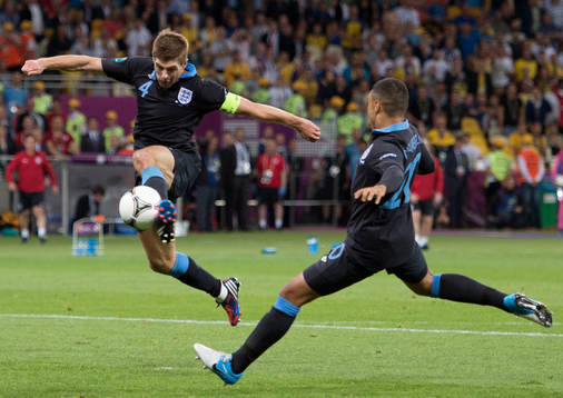 Steven Gerrard, Alex Oxlade-Chamberlain, England
