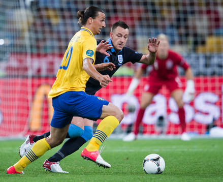 Zlatan Ibrahimovic, Sverige. John Terry, England