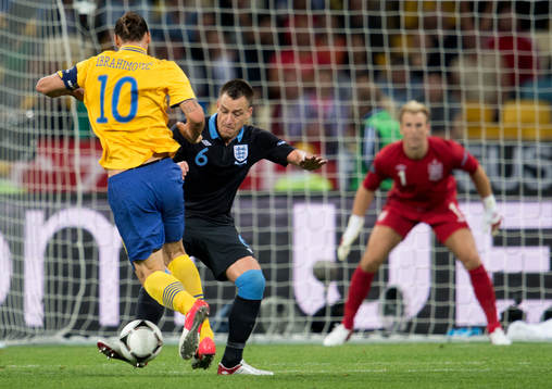 Zlatan Ibrahimovic, Sverige. Johna Terry, England