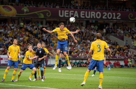 Jonas Olsson, Sverige. Uefa Euro 2012