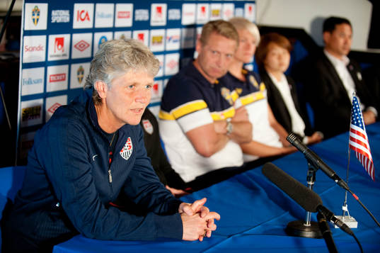 Pia Sundhage, Förbundskapten, USA
