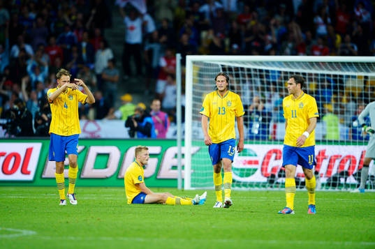 Andreas Granqvist, Sebastian Larsson, Jonas Olsson och