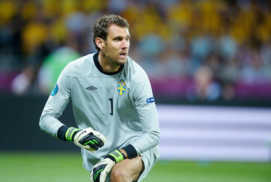 Andreas Isaksson, målvakt, Sverige