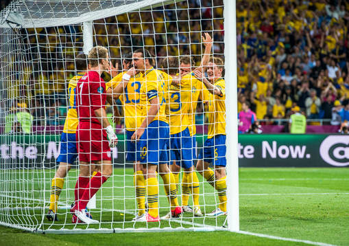 Jubel i Sverige
