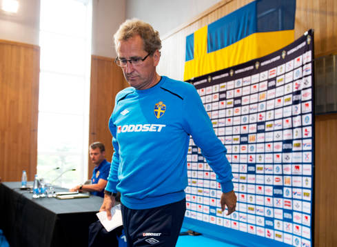Presskonferens med Erik Hamrén, förbundskapten