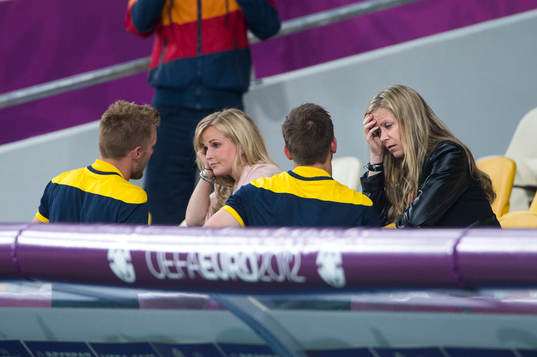 Sebastian Larsson och Anders Svensson deppar hos sina