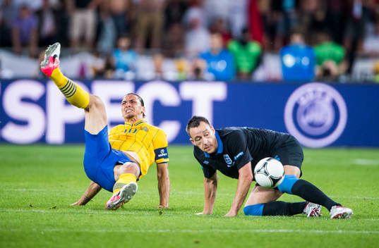 Zlatan Ibrahimovic, Sverige och John Terry, Enland