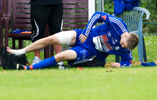 Skada, skadad, bandage, lindad