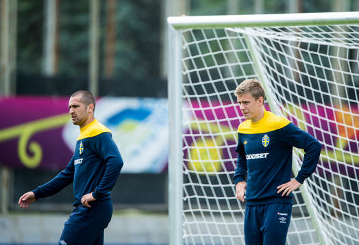 Emir Bajrami och Pontus Wernbloom