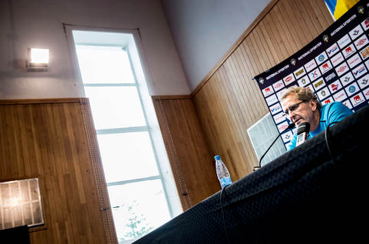 Presskonferens med Erik Hamrén, förbundskapten