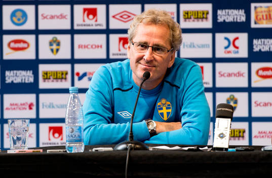 Presskonferens med Erik Hamrén, förbundskapten