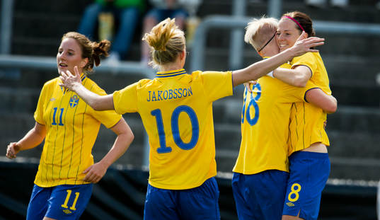 Antonia Göransson, Sofia Jakobsson, Nilla Fischer, Lotta