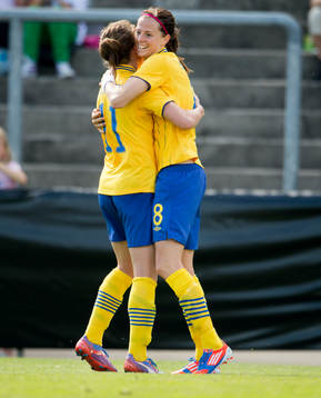 Alexandra Krieger, Amy Rodriguez, USA jubel