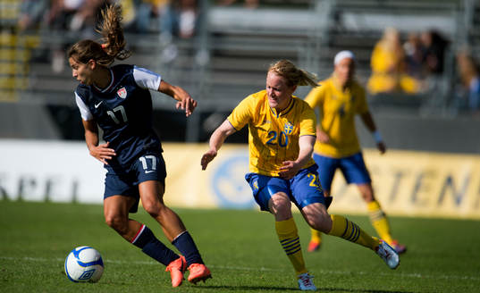 Tobin Heath, USA, Marie Hammarström, Sverige