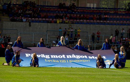 en hälsning till damerna som ska till OS
