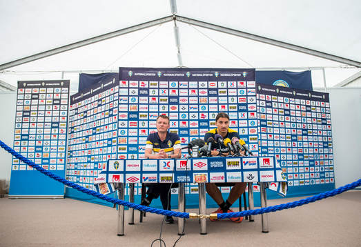 Presskonferens med Zlatan Ibrahimovic