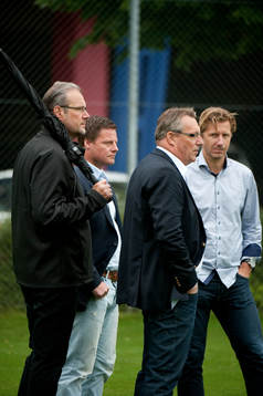 Helsingborgs nya tränare Åge Hareide gjorde sin första