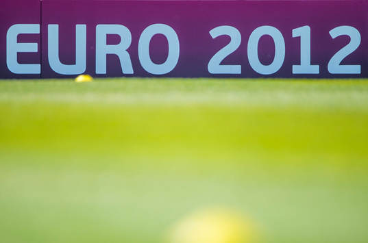Sveriges sista träning i EM. EURO 2012, logga