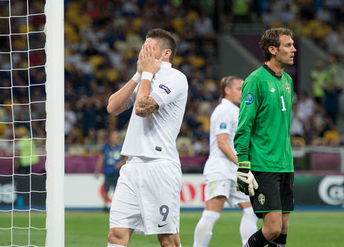 Olivier Giroud, Frankrike, depp