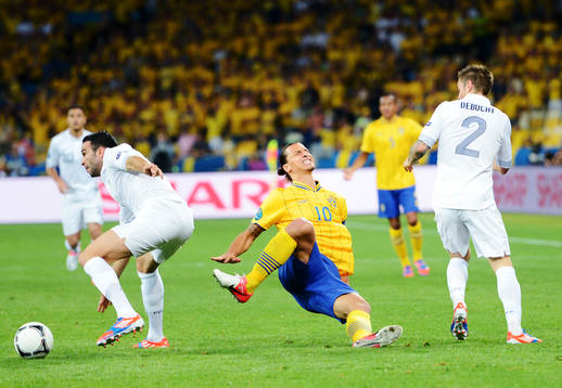 Adil Rami, Frankrike, Zlatan Ibrahimovic, Sverige, och