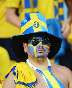 Ett svenskt fan, supporter