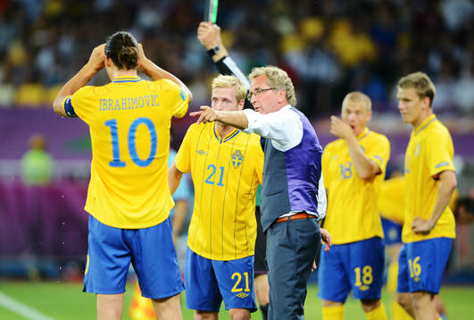 Zlatan Ibrahimovic och Christian Wilhelmsson får