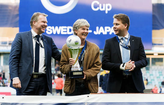Karl-Erik Nilsson, ordförande Svenska fotbollförbundet,