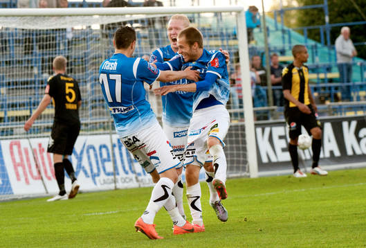 Mohamed Ramadan, Trelleborg gör 2-1. Jubel
