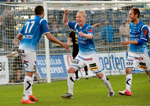 Mohamed Ramadan, Trelleborg gör 2-1. Jubel
