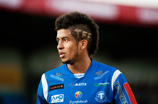 Thiago Pinto Borges, Trelleborg. Frisyr
