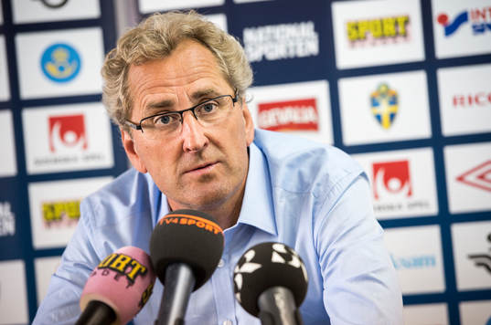 Erik Hamrén, förbundskapten håller sista