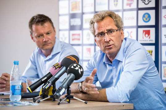 Erik Hamrén, förbundskapten håller sista