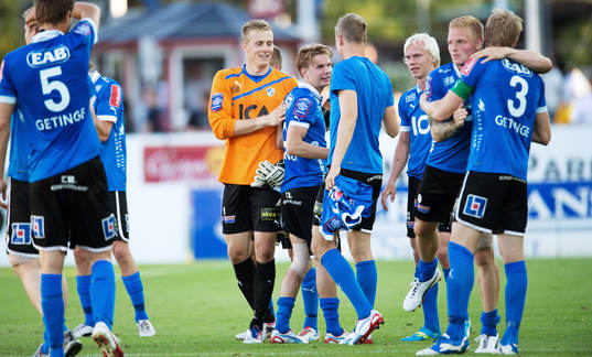 Halmstad, jubel