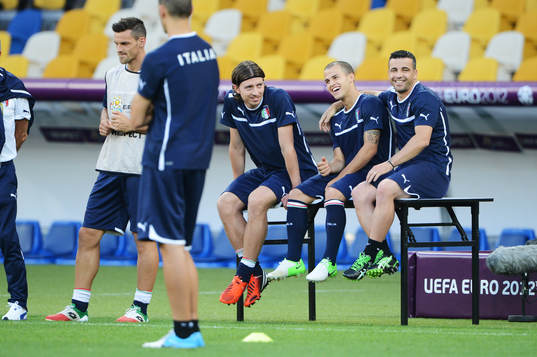 Emanuele Giaccherini, Sebastian Giovinco och Antonio Di