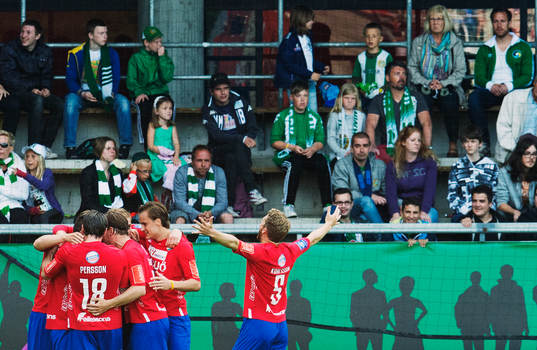 Denis Velic, Öster, jubel med laget