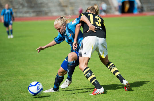Mia Jalkerud, Djurgården, Madeleine Tegström, AIK