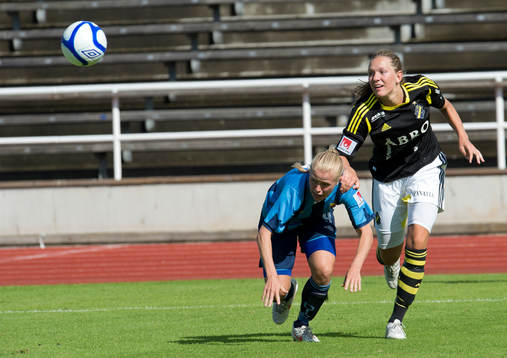 Mia Jalkerud, Djurgården,  Jennie Nordin, AIK