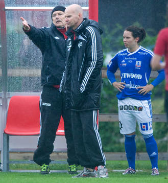 Ulf Palmquist och Thomas Mårtensson, tränare, Vittsjö