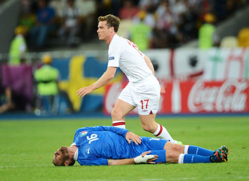 Scott Parket, England, Daniele De Rossi, Italien, skada,