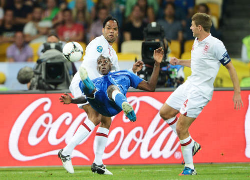 Joleon Lescott, England och Mario Balotelli, Italien