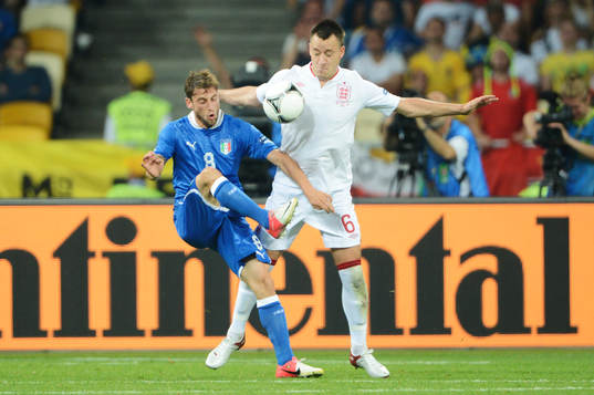 Claudio Marchisio, Italien och John Terry, England