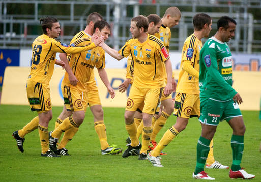 Jubel i Ängelholm vid 1-1