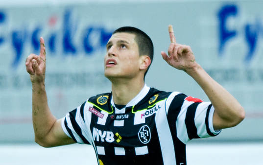 1-1 Luka Mijaljevic, Landskrona, som även gjorde BoIS