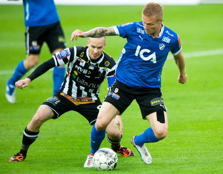 Gudjon Baldvinsson, Halmstad och Fredrik Svanbäck,