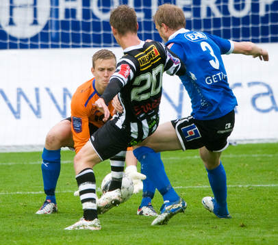 Karl-Johan Johnsson och Johnny Lundberg, Halmstad stoppar