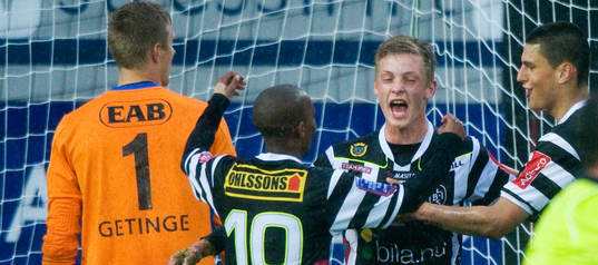 3-3, debutanten Robin Eliasson Hofsö, Landskrona