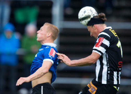 Gudjon Baldvinsson, Halmstad och Fredrik Liverstam,