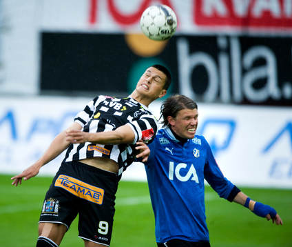 Luka Mijaljevic, Landskrona och Christian Järdler,