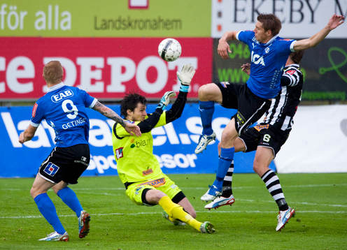 Räddning, målvaktsräddning, Niklas Uddenäs, Landskrona