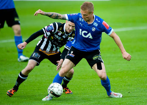 Gudjon Baldvinsson, Halmstad och Fredrik Svanbäck,